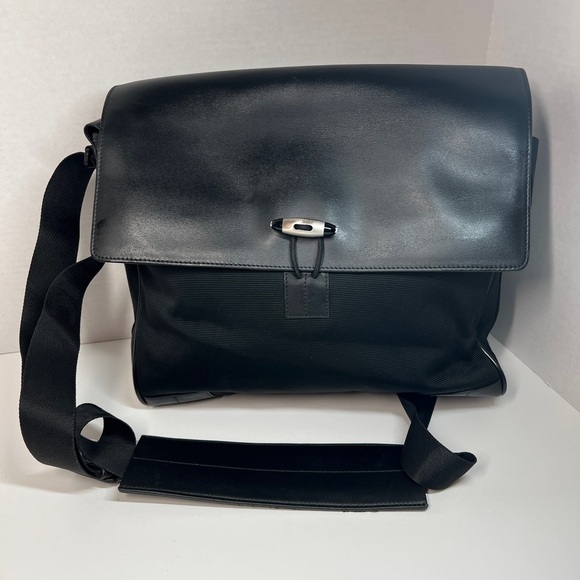 Mont Blanc Other - Mont Blanc leather shoulder bag/crossbody Black